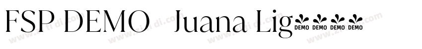 FSP DEMO   Juana Lig字体转换